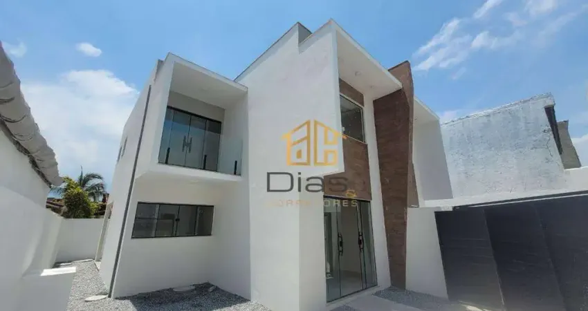 Casa com 3 quartos à venda - jardim bela vista - rio das ostras/rj