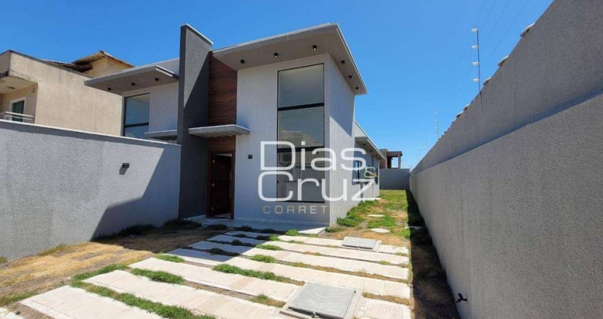 Casa com 3 quartos a 50 metros da praia, Verdes Mares - Rio das Ostras/RJ