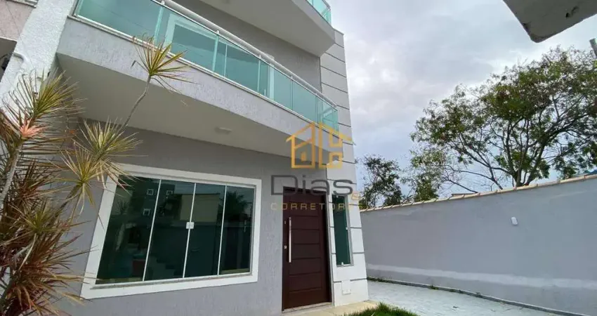 Casa triplex a 50m da lagoa - terraço com vista para o mar e área gourmet completa