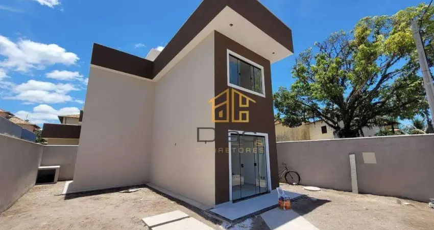 Casa com 3 quartos à venda, 110 m² por r$ 480.000 - enseada das gaivotas - rio das ostras/rj