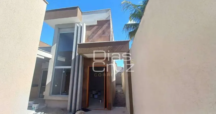 Lançamento imperdível! casa linear 3 quartos (1 suíte) no jardim mariléa | rio das ostras