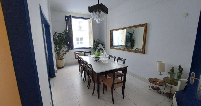 Apartamento excelente à venda, original 3 quartos, 2 banheiros, mobiliado, 106m², Centro/RJ.