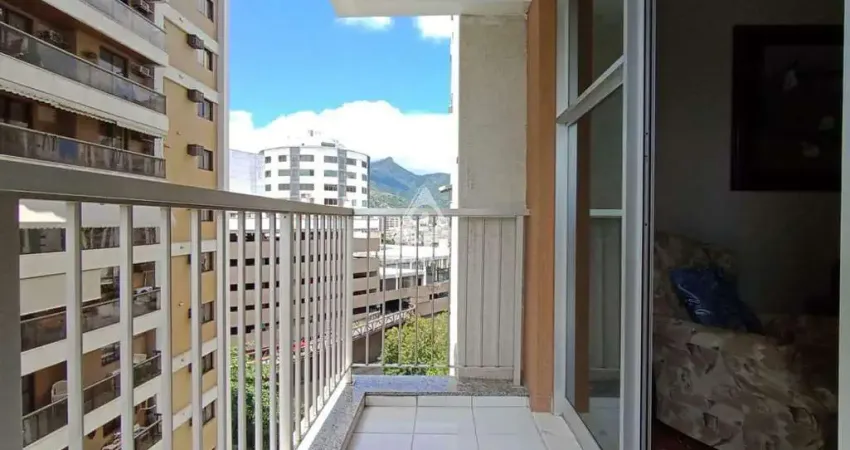 Apartamento na tijuca | 2 quartos com suíte, varanda e vista para o shopping tijuca
