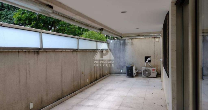 Apartamento tipo Garden, 4 quartos, todos suítes, 163 mts, 2 vagas de garagem em Ipanema.
