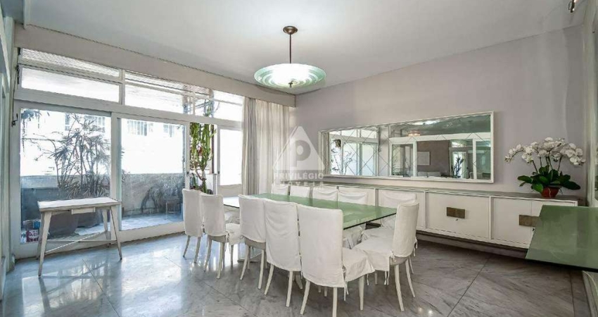 MARAVILHOSO DUPLEX com 383m² em Copacabana 4 QUARTOS C/ VARANDA vista lateral mar