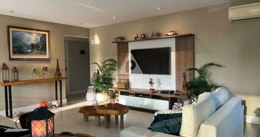 Apartamento 4 suítes, varanda e 2 vagas de garagem, mais infraestrutura, a venda na barra da tijuca