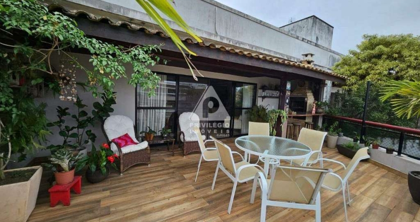 PRIVILÉGIO IMÓVEIS VENDE: COBERTURA NO RECREIO DOS BANDEIRANTES COM 179M²