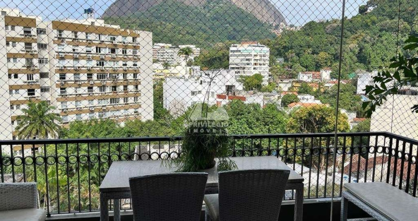4 quartos,186m² com varanda, Infra-estrutura total na Gávea