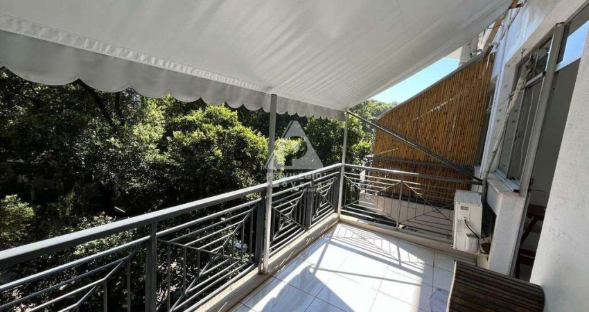 Apartamento duplex a venda com 2 quartos, varanda ,vaga na escritura no Flamengo