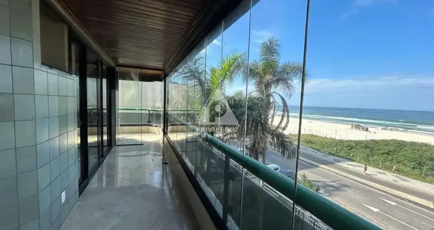Apartamento à venda, 03 quartos, 01 suíte, 03 vagas, frontal mar, barra da tijuca - rio de janeiro/rj