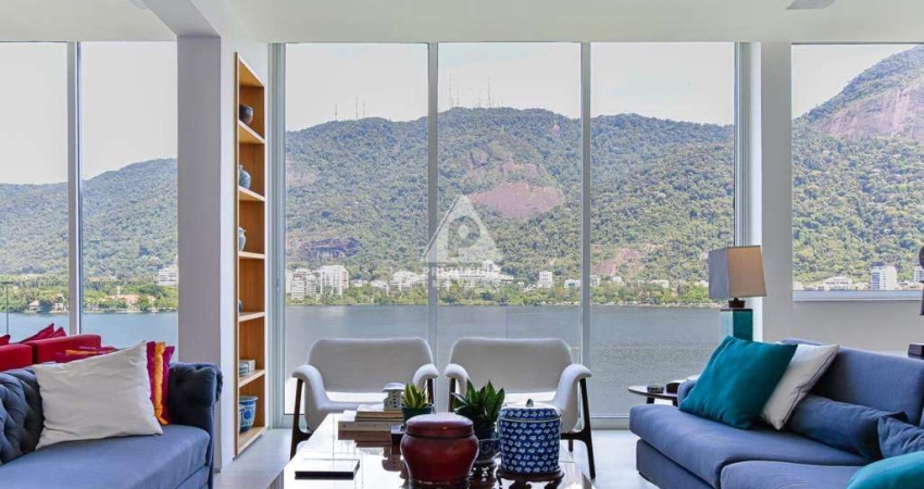 Apartamento 4 quartos, 3 suites, 2 vagas, 280m2 com vista na Lagoa.