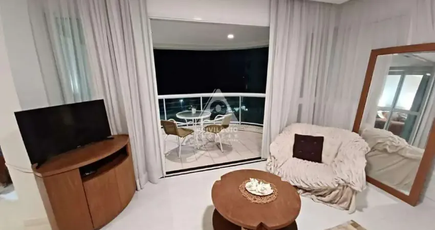 Flat à venda, 01 quarto, 01 vaga, vista mar, wyndham, barra da tijuca - rio de janeiro/rj