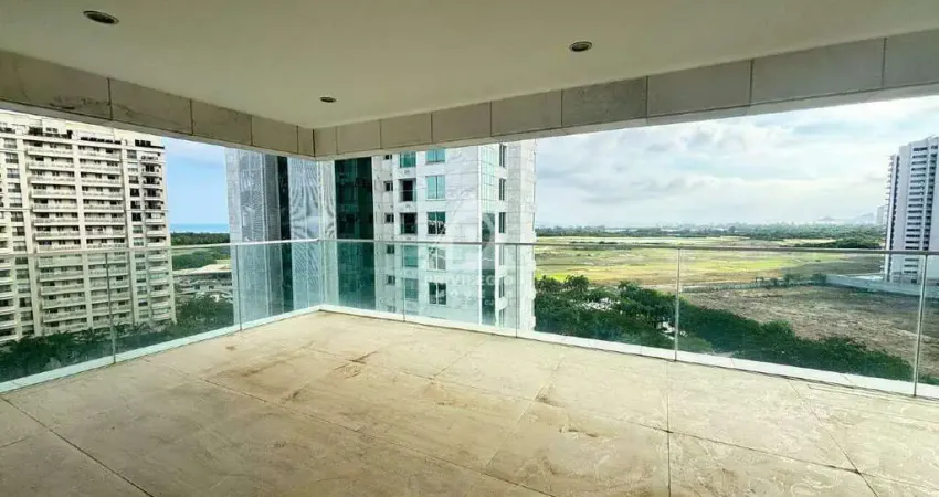 Riserva golf: apartamento luxuoso com 4 suítes e vista para o mar