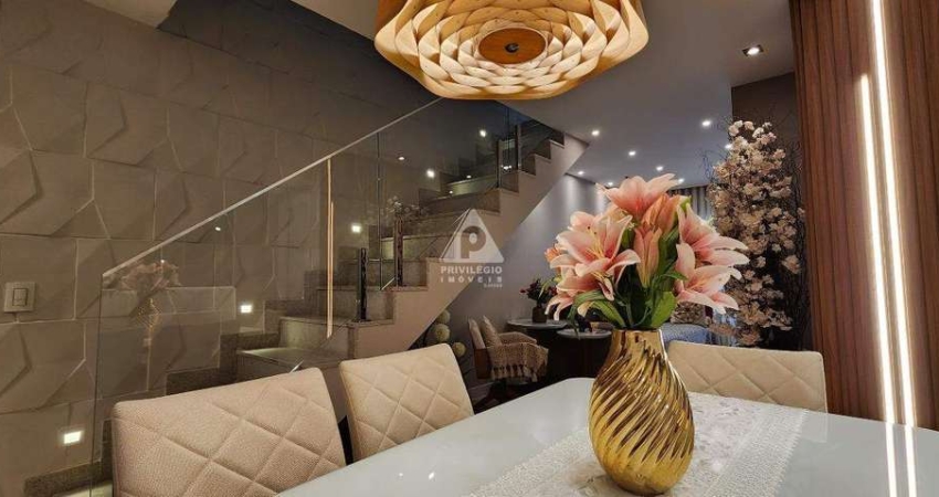 Privilégio Imóveis vende deslumbrante Apartamento de Cobertura em Laranjeiras - Mobiliado