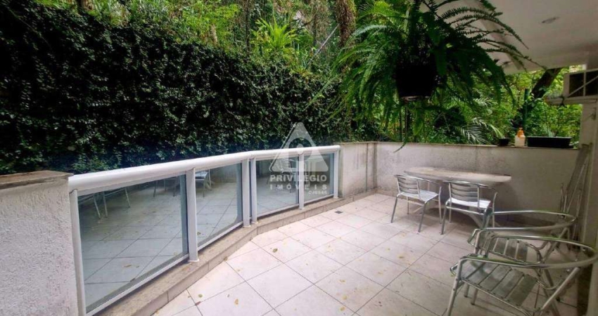 Apartamento à venda, 3 quartos, 2 suítes, 1 vaga, Lagoa - RIO DE JANEIRO/RJ