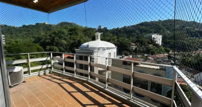 Apartamento à venda, 3 quartos, suíte, varanda, 2 vagas na escritura, infraestrutura, cosme velho, rj