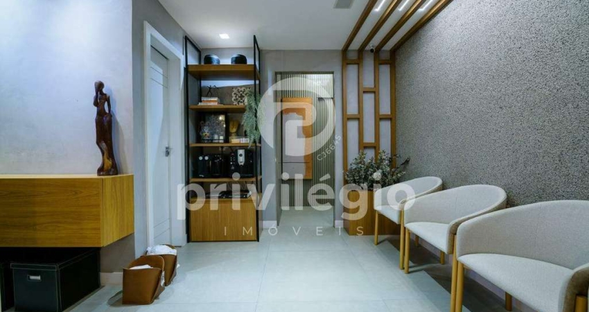 Sala comercial- Centro Comercial Barra Plaza , com 2 salas, 2 lavabos, 2 vagas de garagem - Barra da Tijuca