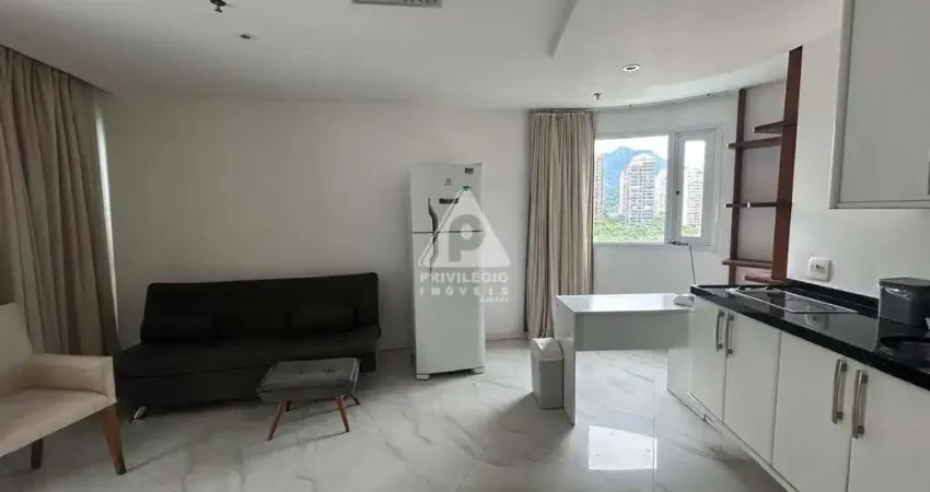 Flat à venda, 01 quarto, 01 vaga, vista mar, wyndham, fora do pool, barra da tijuca - rio de janeiro/rj