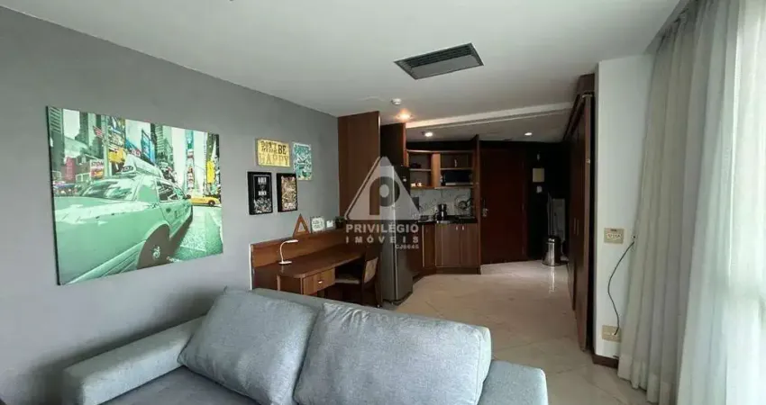 Flat de 01 quarto na barra da tijuca, wyndham rio barra, posto 4, fora do pool hoteleiro