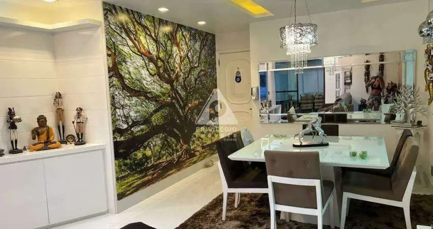 Apartamento à venda, 03 quartos, 01 suíte, vista mar e canal de marapendi - ilha de cozumel, barra da tijuca - rio de janeiro/rj