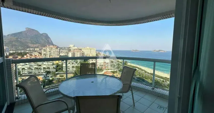 Flat à venda, 01 quarto, 01 vaga, vista mar, wyndham, barra da tijuca - rio de janeiro/rj