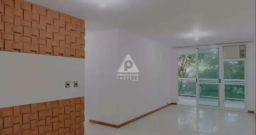 Apartamento residencial de 3 quartos com 110 m² e duas vagas de garagem em botafogo, rj – venda