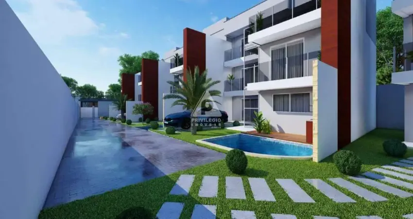 Casa triplex à venda, 3 quartos, 3 suítes, 1 vaga, piscina, área goumert com churrasqueira - freguesia (jacarepaguá) - rio de janeiro/rj