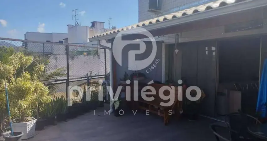 Cobertura linear à venda, 3 quartos, 2 suítes, 2 vagas, recreio dos bandeirantes - rio de janeiro/rj