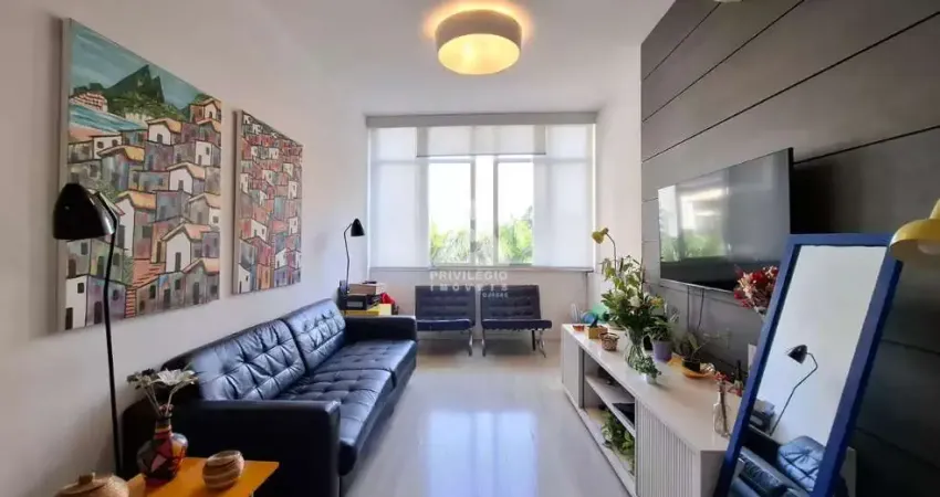 Apartamento à venda, 3 quartos, suíte, reformado, vaga na escritura, 117m¹ no i´ptu, botafogo, rj