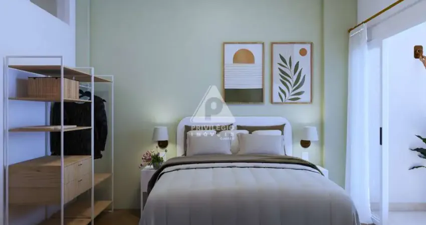 Botafogo- excelente sala quarto, reformando, de frente, reformado, entrar e morar. ambiente super claro e arejado com vista livre porteira fechada