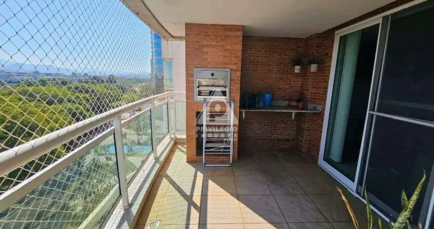 Apartamento no condomínio fit, península - barra da tijuca - 2 quartos, sendo 1 suíte, 1 vaga , 99m²