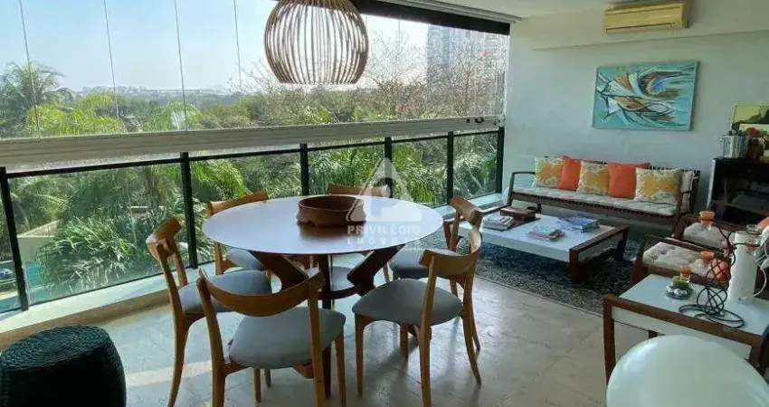 Apartamento à venda, 03 quartos, 03 suítes, 03 vagas, royal green península, barra da tijuca - rio de janeiro/rj