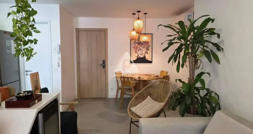 Apartamento a venda : 2 quartos sendo 1 suíte, 1 vaga na escritura, infra completo, botafogo.