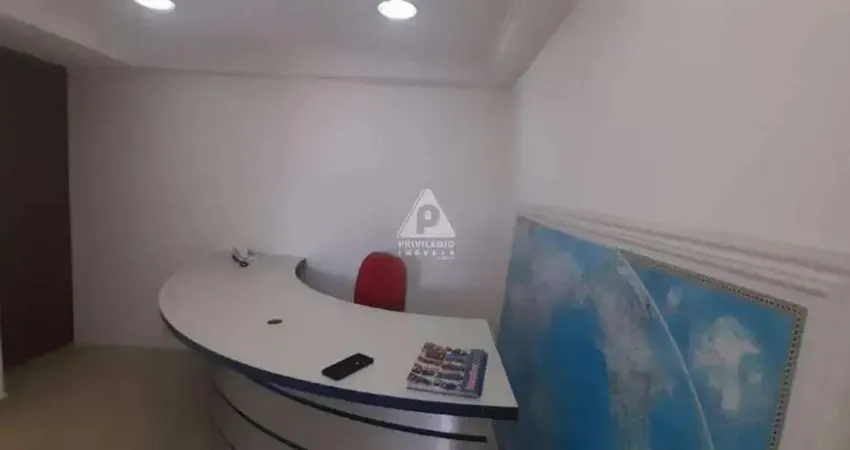 Sala comercial 67m² no centro do rio de janeiro – porteira fechada, frente, 2 salas, 2 banheiros