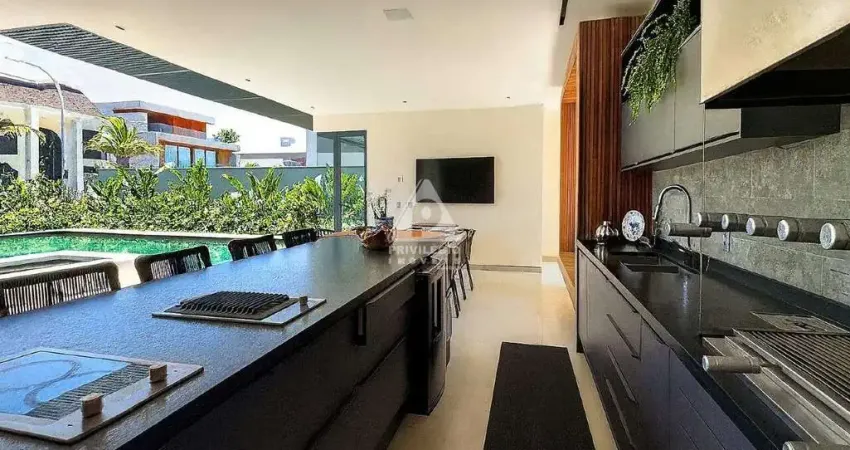 Mansão de luxo em alphaville (barra da tijuca): 7 quartos, 1300m² e tecnologia sustentável