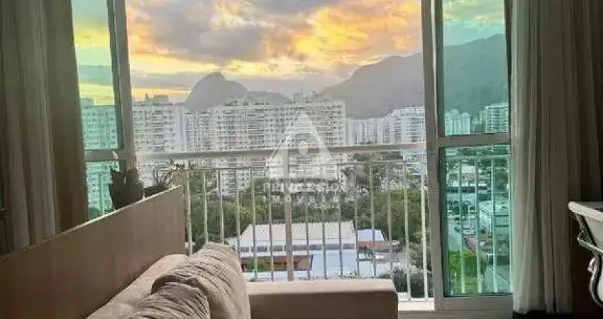 Flat totalmente reformado – 02 suítes, 01 vaga, rio 2 - porteira fechada – verano stay - barra olímpica