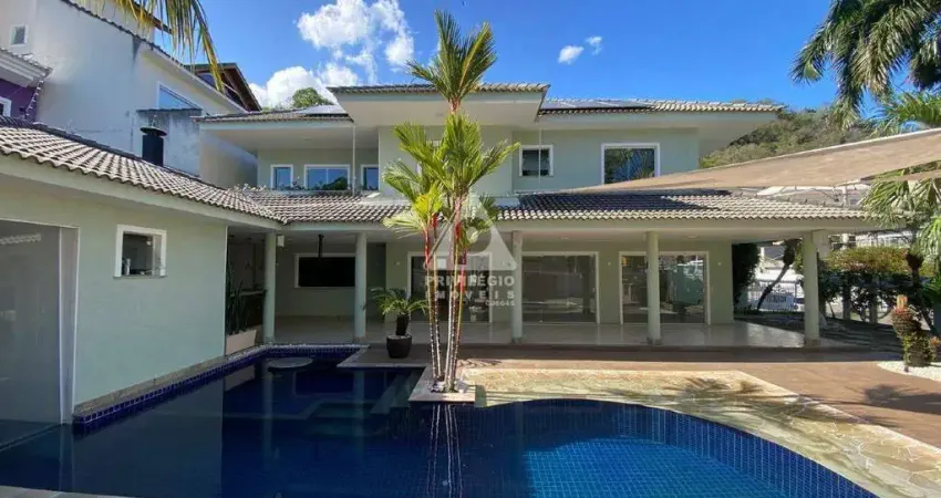 Casa em condomínio à venda, 4 vagas, jacarepaguá - rio de janeiro/rj