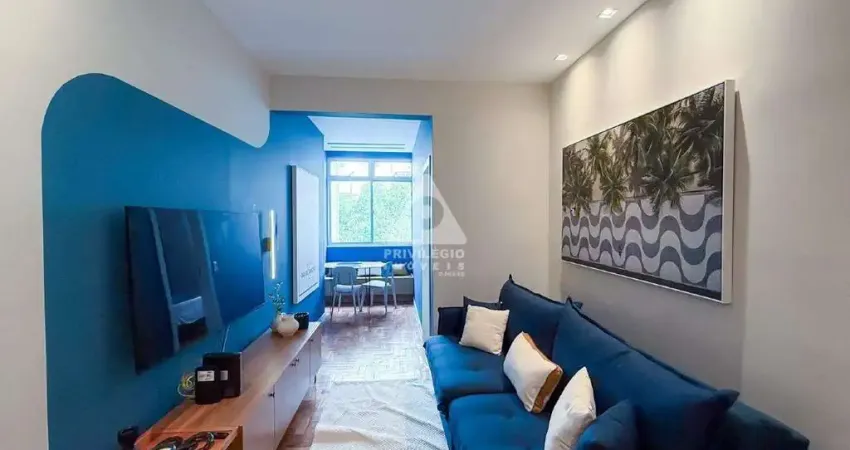 Apartamento reformado à venda, 2 quartos, 2 suítes, Copacabana - RIO DE JANEIRO/RJ