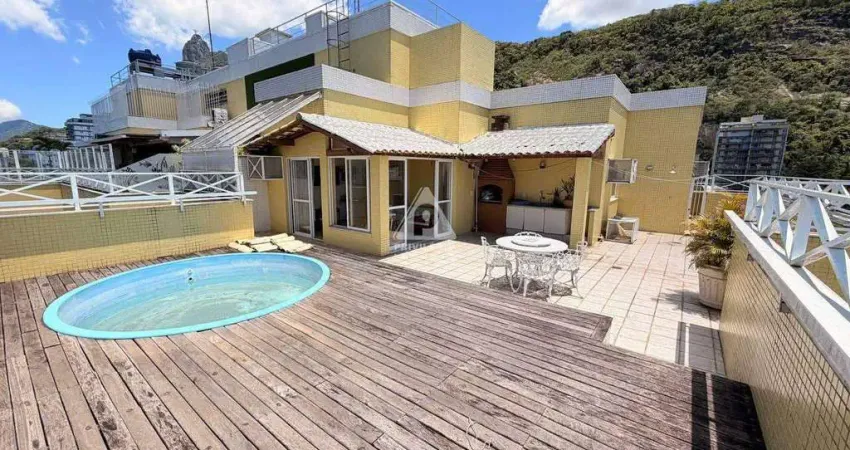 Cobertura linerar de 3 quartos e 3 vagas, com infraestrutura em Botafogo disónível para venda na Privilégio Imóveis