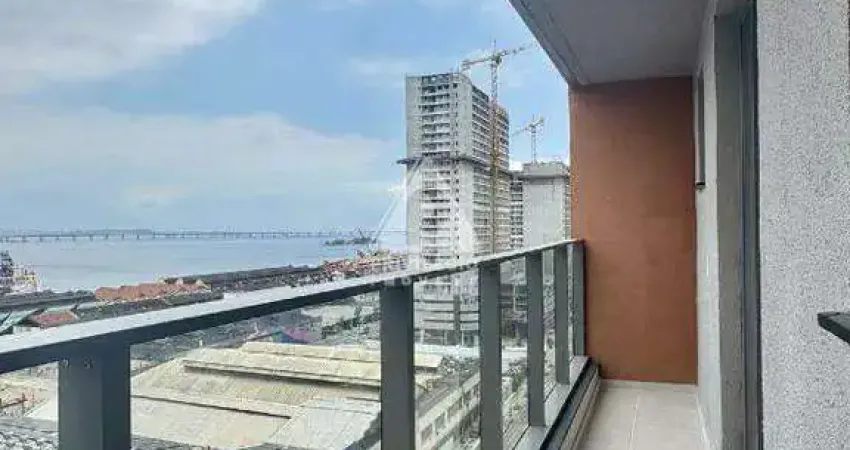 Rio energy: apto 2 quartos (1 suíte) com vaga - vista baia de guanabará - porto maravilha, rj