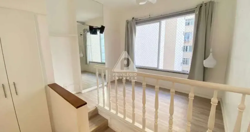 Apartamento à venda, 1 quarto, 1 vaga na escritura, posto 6 - copacabana