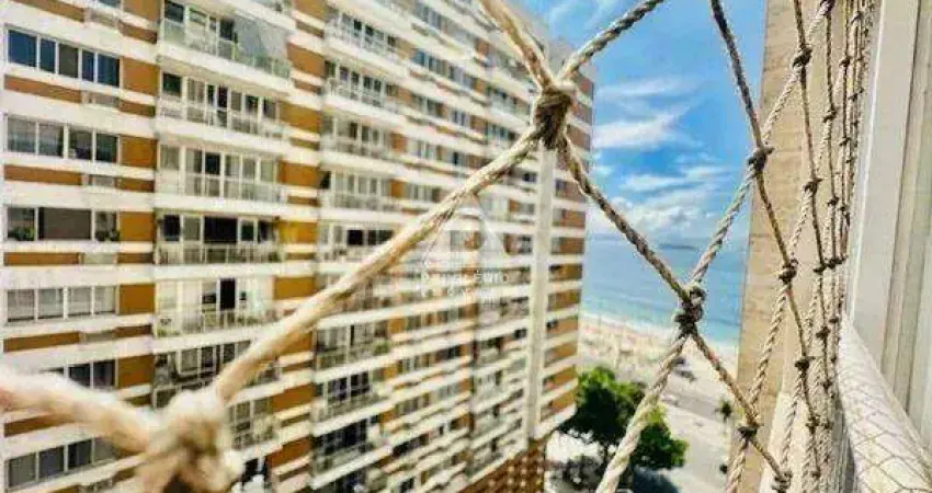 Apartamento reformado fino acabamento copacabana posto 6 quadra da praia venda sala ampla 2 ambientes.