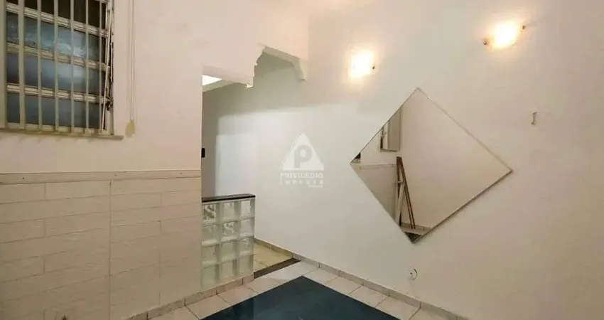 Conjugado - saleta quarto, frente, vista livre - copacabana/rj