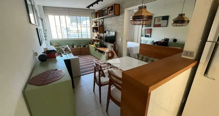 Charmoso flat sala quarto suíte - 1 vaga - em botafogo - prox metrô