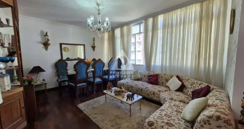 Apartamento à venda, 3 quartos, 1 suíte, 1 vaga, copacabana - rio de janeiro/rj