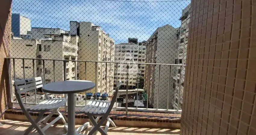 Flat à venda, 1 quarto, 1 vaga, copacabana - rio de janeiro/rj