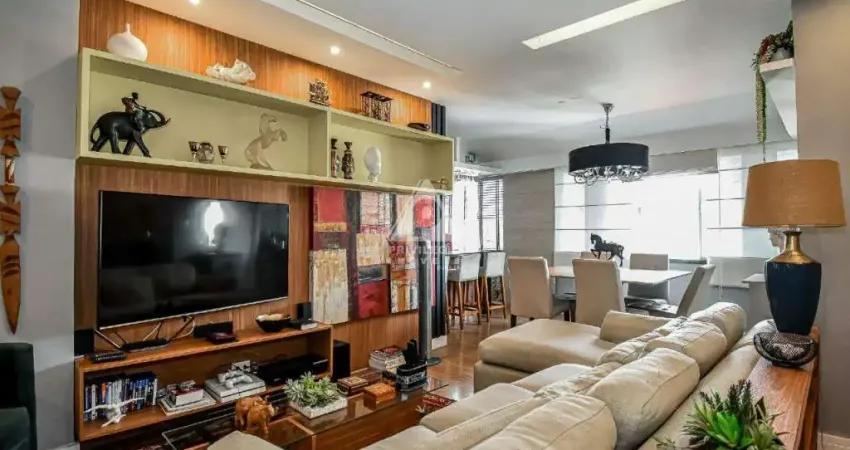 [apartamento] [3 quartos] [3 suites] [lavabo] [sala ampla] [cozinha] [dependência completa] [modernizado] [doc. ok] [portaria 24h] [venda] [centro]