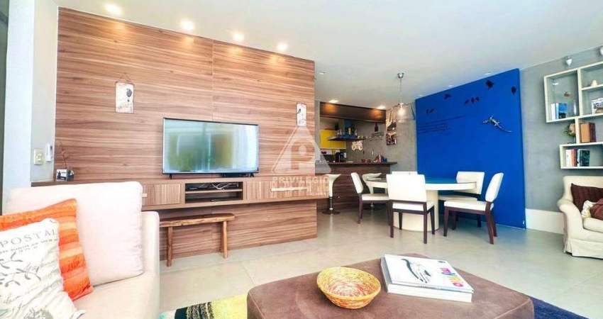 Apartamento à venda na Vieira Souto, Ipanema, 3 quartos, sendo 3 suítes, vaga na Escritura