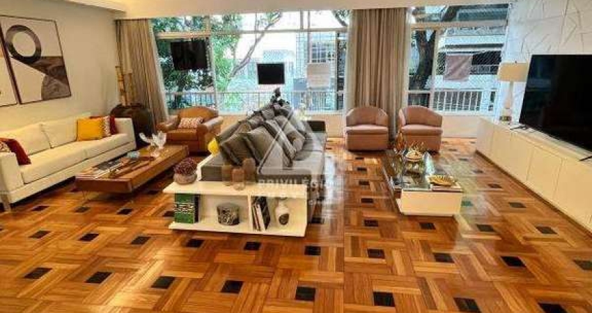 203m², 3 quartos, 2 suítes, 1 vaga, quadrilátero de Ipanema