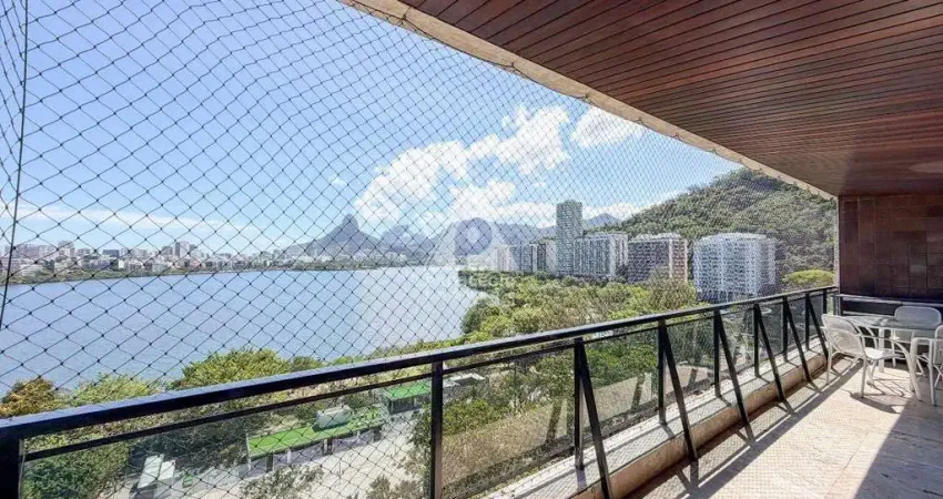Apartamento de 4 quartos: 3 vagas, vista deslumbrante e lazer total na lagoa
